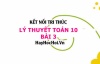 Lý thuyết Toán 10 bài 3: Bất phương trình bậc nhất hai ẩn (Kết nối tri thức)